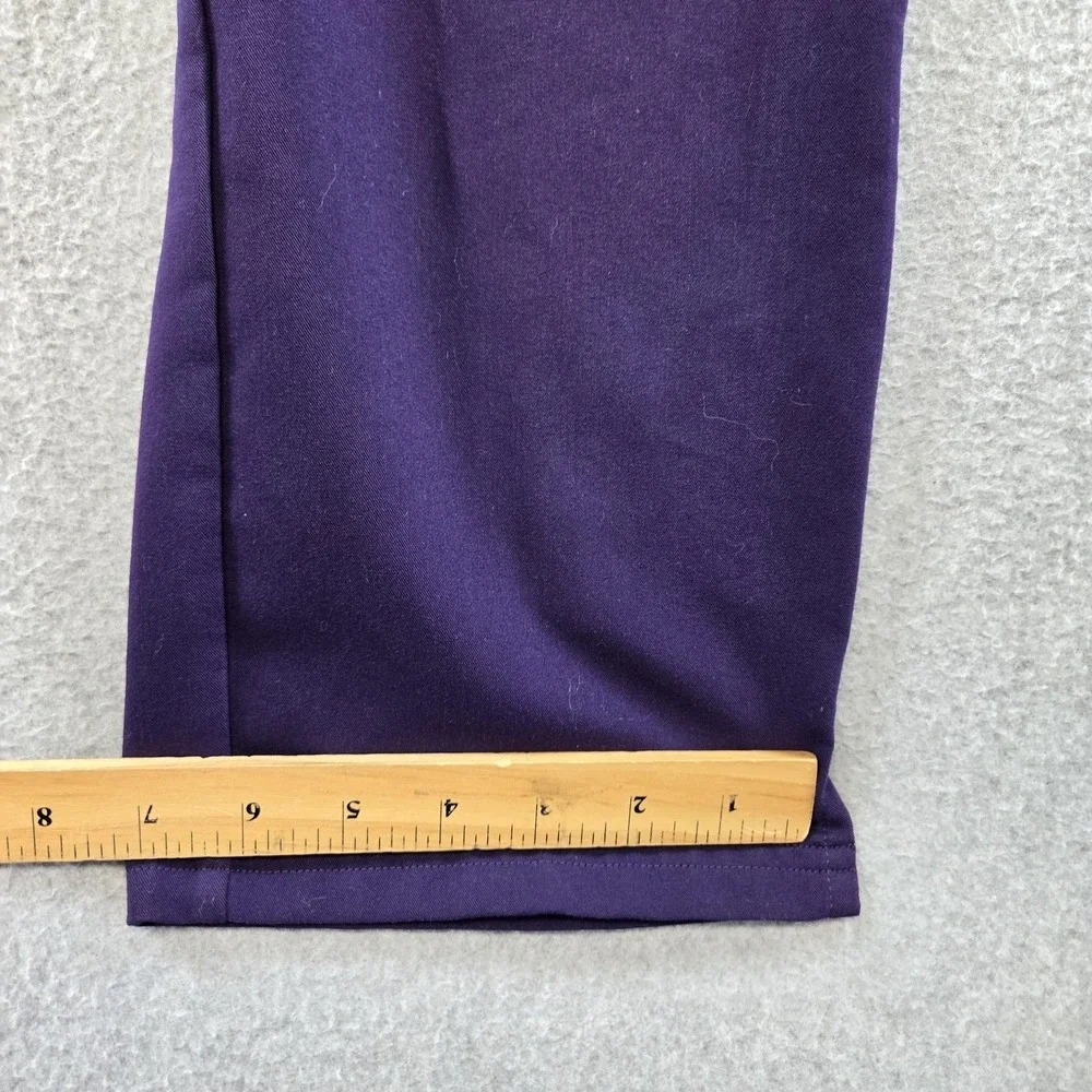 FIGS Pants Mens 36x32 Purple Cargo Relaxed Knit Polyester Viscose‎ Spandex